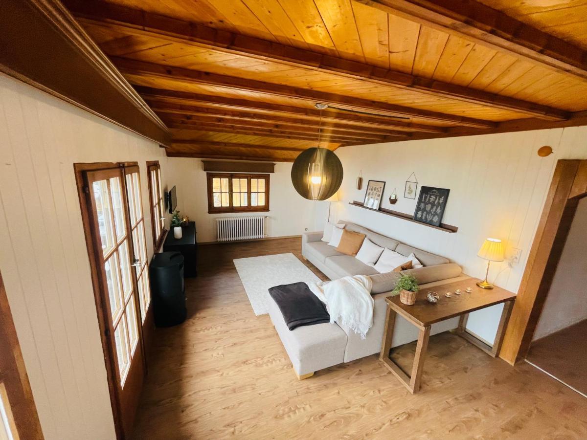 לייסין Chalet 4 Personnes Avec Sauna מראה חיצוני תמונה