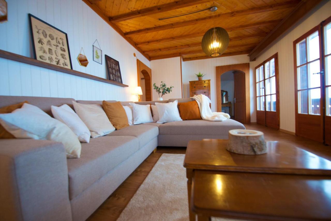 לייסין Chalet 4 Personnes Avec Sauna מראה חיצוני תמונה