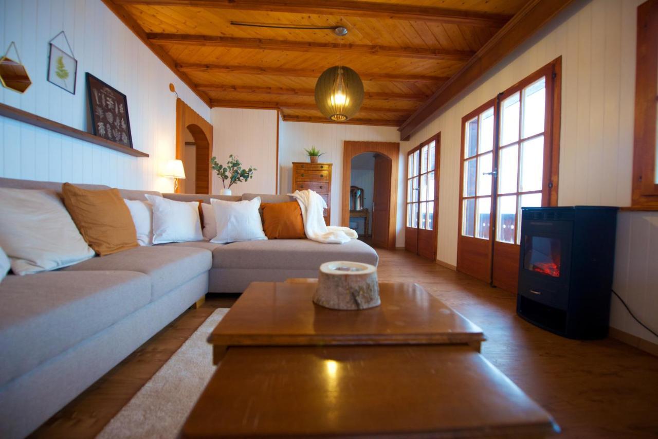 לייסין Chalet 4 Personnes Avec Sauna מראה חיצוני תמונה