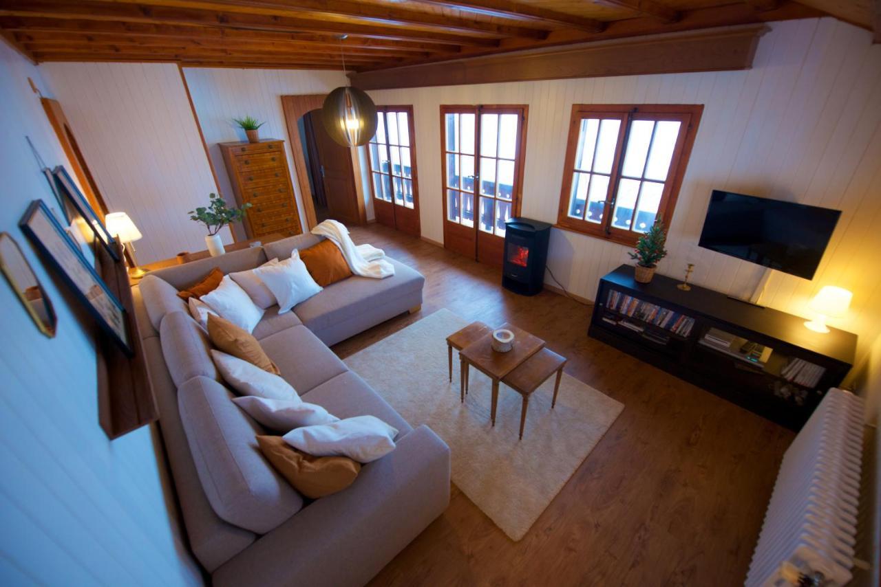 לייסין Chalet 4 Personnes Avec Sauna מראה חיצוני תמונה